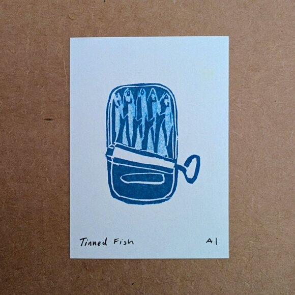 Ana Inciardi Mini Print - Tinned Fish - Picture 1 of 1